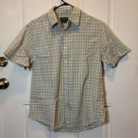 Polo Ralph Lauren Other - Polo Jeans Ralph Lauren Plaid Blue Checkered Short Sleeve Button Down Work Shirt